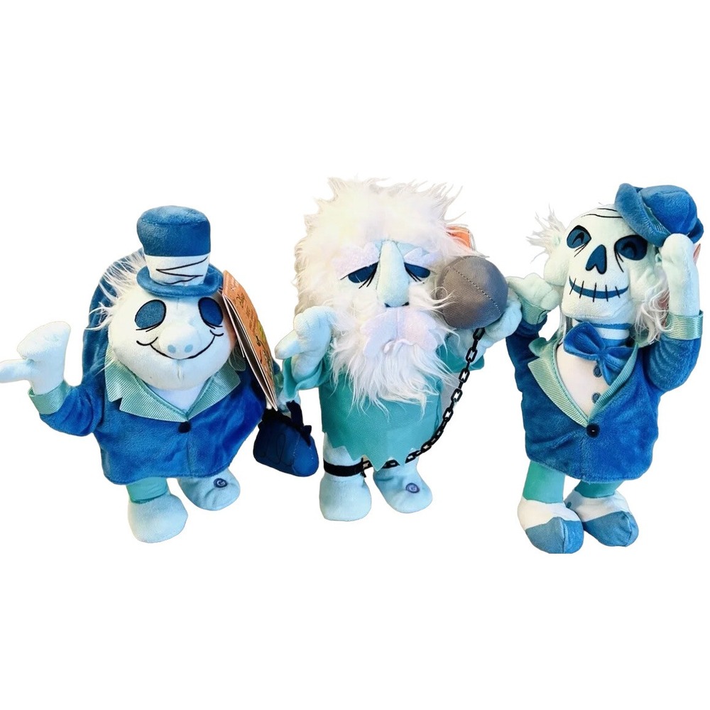 Disney Haunted Mansion Hitchhiking Ghosts  Dancing Plush "Waddler"  Animated New